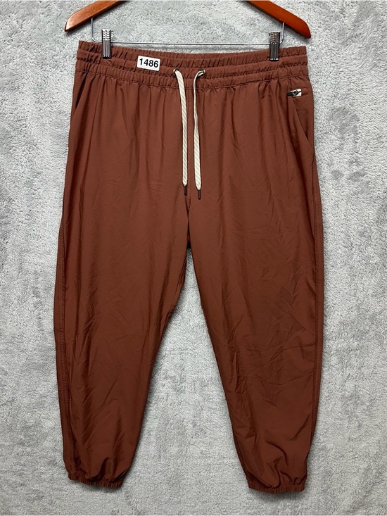 Vuori Pants - Vuori Ripstop Jogger Pants Brown Elastic Waist Drawstring Women’s XL